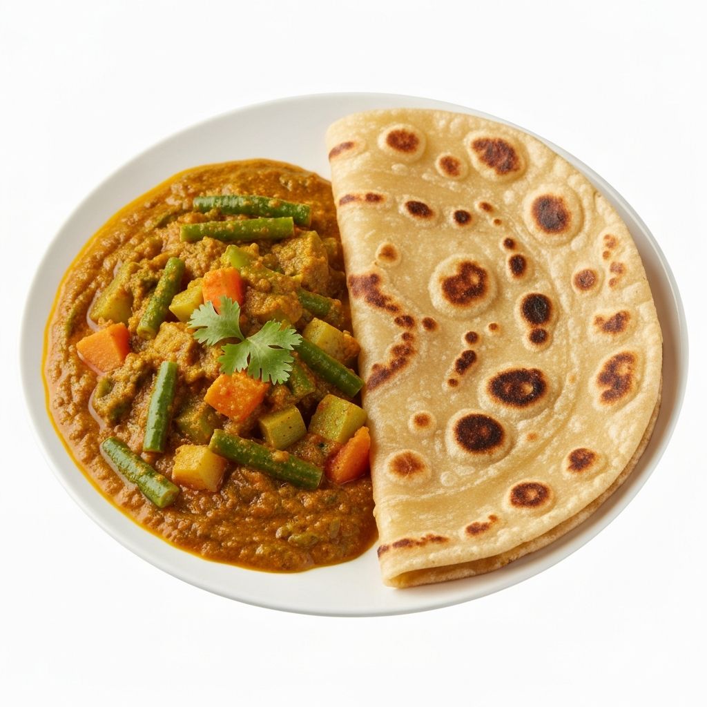 रोटी और करी